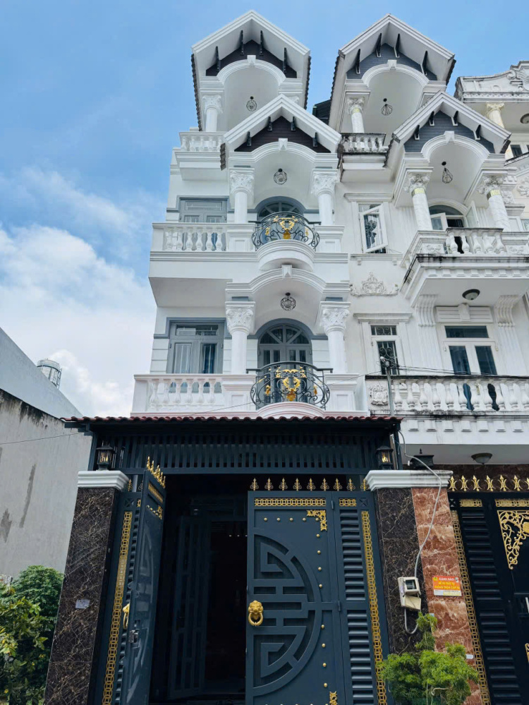 Bán nhà 4 tầng hẻm nhựa 8m khu dân trí – Giá mới...